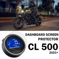 For Honda CL500 2023+ Dashboard Screen Protector Film CL 500 Accessories TFT LCD Instrument Screen Protective Film  Power Points  Switches Savers