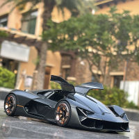 1:24 Bburago Lamborghini Terzo Millennio ล้อแม็กรถสปอร์ตรุ่น D Iecasts โลหะของเล่นแนวคิดรถแข่งยานพาหนะรุ่นของขวัญเด็ก