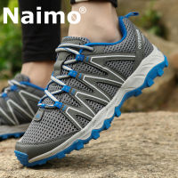 Naimoผู้หญิงผู้ชายกันน้ำกันน้ำTrekking Trailตาข่ายปีนเขารองเท้าผ้าใบกลางแจ้งBreathable Hollow Outรองเท้ากีฬาCreekรองเท้าสำหรับผู้หญิงผู้ชาย