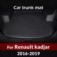 ♣♣ Car Trunk Mat For Renault Kadjar SUV 2016 2017 2018 2019 Custom Car Accessories Auto Interior Decoration