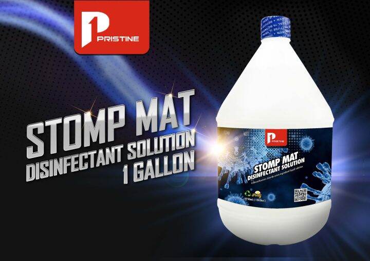 PRISTINE STOMP MAT DISINFECTANT SOLUTION 3750ML Lazada PH