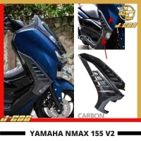 ยามาฮ่า Nmax V2 2020ฝาครอบคาร์บอนแฟริ่งด้านหน้า