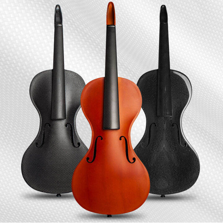 High Grade Unfinished Pure Carbon Violin Full Size 44 Carbon Fiber