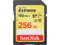 SanDisk Extreme SD Card 256GB ความเร็ว อ่าน 150MB/s เขียน 60MB/ (SDSDXV5-256G-GNCIN) เมมโมรี่ การ์ด แซนดิส การ์ดSD และ SDHC สำหรับกล้อง ถ่ายภาพ กล้งถ่ายรูป กล้องDSLR รับประกัน Lifetime ปี โดย Synnex (สีเหลือง)