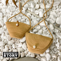 【พร้อมส่ง】 Wonderful story กระเป๋าสะพายข้าง  กระเป๋าแฟชั่นผู้หญิงสไตล์น่ารักๆวัยใส ใส่เที่ยวคาเฟ่ รุ่น ZZKAI