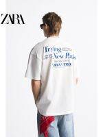 ☸ ZARA new summer mens printed T-shirt 5643300 250