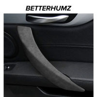 BETTERHUMZ Alcantara หนังนิ่มกรอบตัดสำหรับ BMW Z4 E89 2009-2016ที่เท้าแขนประตูรถจับปกสติ๊กเกอร์อุปกรณ์ตกแต่ง