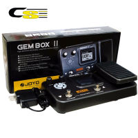 JOYO มัลติเอฟเฟคกีตาร์ รุ่น GEMBOX II ( GEM BOX II Multi Guitar Effects, เอฟเฟคกีตาร์) + แถมฟรีอแดปเตอร์ &amp; สายแจ็ค