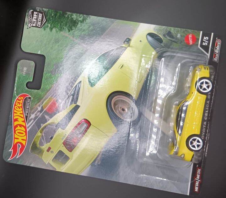 hot-wheels-95-toyota-celica-gt-four-สีเขียวเหลือบเหลือง