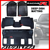 Toyota avanza 2012ถึง2023 OEM Deep dish matting [3D OEM] 2013 2014 2015 2016 2017 2018 2019 2020 2021 2022