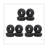 12PCS 118MM 1.9Inch Rubber Rocks Tyres Wheel Tires for 1/10 RC Rock Crawler Axial SCX10 90046 AXI03007 Traxxas TRX4 TF2