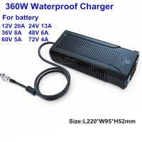 Carregador De สเกตบอร์ด10a 12V 24V 36V 48V 60V 72V 20a360w 8a Ip67พกพาได้