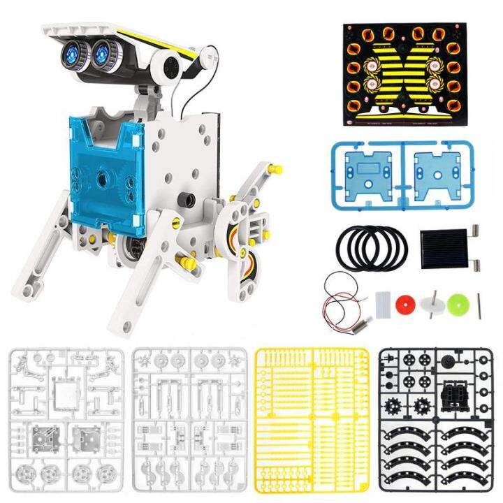 ชุดหุ่นยนต์พลังแสงอาทิตย์สำหรับเด็กหุ่นยนต์สะเต็มของเล่นก่อสร้างชุดส่วนประกอบ-diy-การศึกษาพร้อมแผงโซล่าหุ่นยนต์พลังงานแสงอาทิตย์ชุดส่วนประกอบ-diy-ทดลองวิทยาศาสตร์ของเล่นก่อสร้างเทค