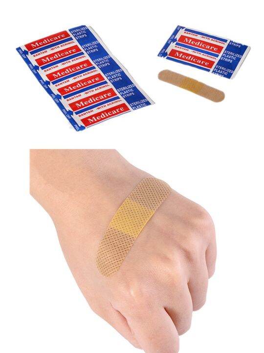 【LZ】 100pcs Disposable Patch Baby Bandage Tape Adhesive Plaster Wound