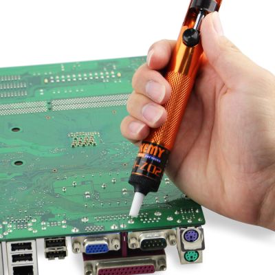 【Trusted】 Jakemy ปากกาบัดกรีแบบใช้มือบัดกรีปั๊มอุปกรณ์บัดกรีไฟฟ้าสำหรับอุปกรณ์กำจัดส่วนประกอบอิเล็กทรอนิกส์