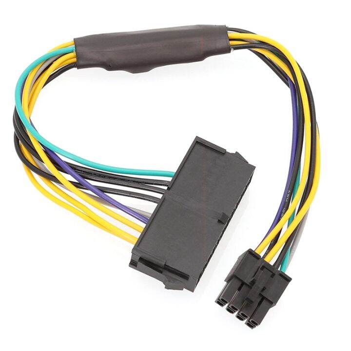 Cavo di alimentazione adattatore scheda madre ATX da 24pin a 8pin 30CM per DELL