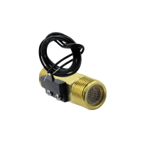 、‘【； Flowmeter Water Brass Housing Normally Open Pressure Range 1.2Mpa G1/2 Male Flow Meter