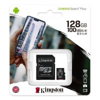 Kingston 128GB Class 10 Memory Card Micro SD SDHC คิงส์ตัน คลาส 10 เมมโมรี่การ์ด 128 GB (ของแท้)