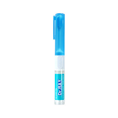 Dr.RAY แปรงสีฟันคนจัดฟันแบบพกพา เป็นยาสีฟันและแปรงสีฟันในด้ามเดียว แถมฟรีหัวแปรงอีก1ชิ้นในแพ็ค  / D126