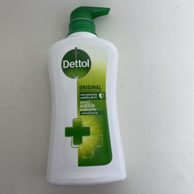 Dettol เดทตอล  เจลอาบน้ำ ออริจินัล  500 กรัม Dettol Original Antibacterial Shower Gel 500g