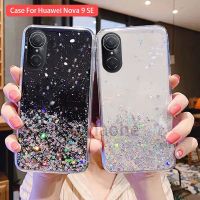 Case สำหรับ Huawei Nova 9 SE Nova9 9SE S Tarry Sky เงินฟอยล์ G Litter อีพ็อกซี่โทรศัพท์อ่อนปลอกปกหลังป้องกันการล่มสลายกันกระแทก