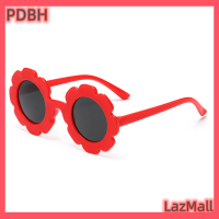 PDBH Fashion Store แว่นตาแว่นกันแดดน่ารักสำหรับเด็กทรงกลมลายดอกทานตะวัน UV400,ขายดีมากสำหรับเด็กผู้หญิงและผู้ชาย