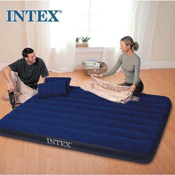 ที่นอนเป่าลม-intex-ที่นอน-classic-downy-airbed-ที่นอน-ที่นอนปิคนิค-เบาะรองนอน-เบาะลม