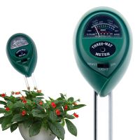 3in1 Soil Water Moisture PH Meter Acidity Humidity Sunlight Light PH Test Garden Plants Flowers Moist Tester Testing Instrument