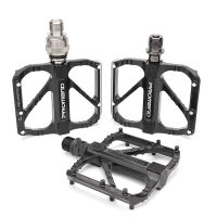 Ultralight จักรยานเหยียบ MTB Mountain Road Bike จักรยาน3แบริ่งเหยียบ Anti-Slip Quick Release Disassembly จักรยานเหยียบแบน