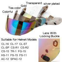 Red Square Sports หมวกกันน็อคมอเตอร์ไซค์ Visor Fitting Lens สำหรับ Hjc Cl-1617cs-r1r R Cs-15tr-1fg-15hs-11cl-sp【cod】