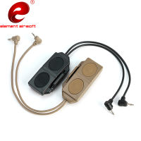 Element Dual Remote Control Pressure Switch for DBAL-MKII PEQ 16A M3X WMX200 Flashlight Softair Weapon Light