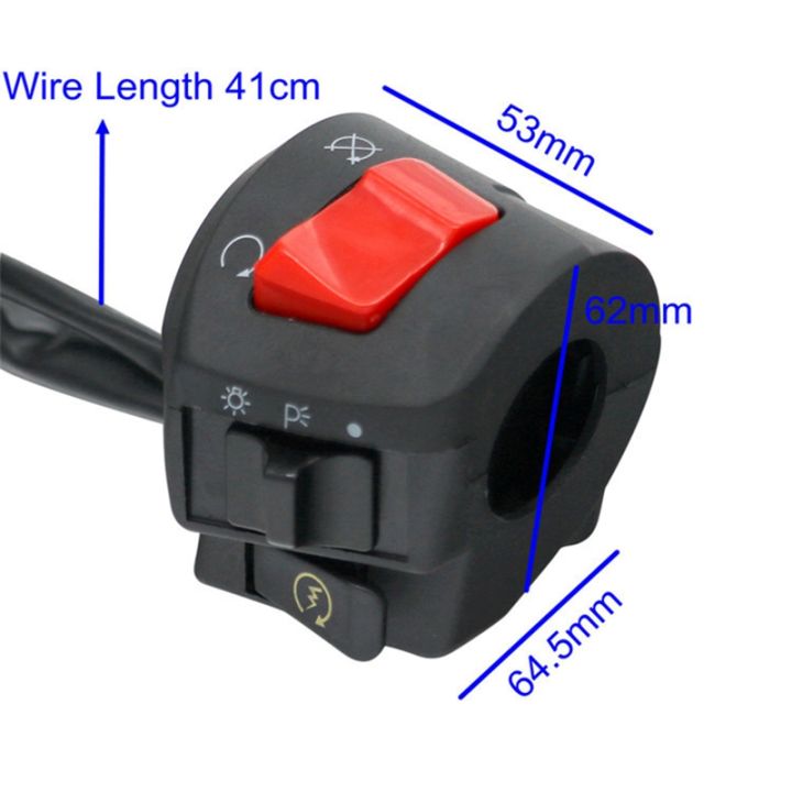 22mm-motorcycle-handle-bar-left-right-switches-horn-turn-signal-headlight-electric-start-handlebar-controller-switch