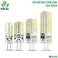 【Be worth】 Alphaprint 5ชิ้นโคมไฟกำลังสูง G4หลอดไฟ LED 3W 8W 12W SMD 3014 DC 12V AC 220V สีขาวเย็นแทนที่ไฟสปอตไลท์ฮาโลเจน