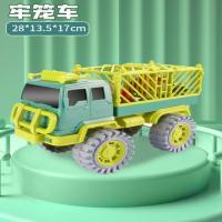 Childrens Toy Car Boys Engineering Car Set Baby Tilting Excavator Stirring Rubbish Collector Dinosaur Car