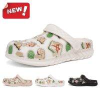 Fashion Mahjong Printed Sandals Men Size 39-46 Breathable Anti Beach Shoes 3