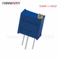 10 3296W-1-105LF 3296W 105 1M Ohm Top Regulation Multiturn Trimmer Potentiometer ตัวต้านทานตัวแปรความแม่นยำสูง