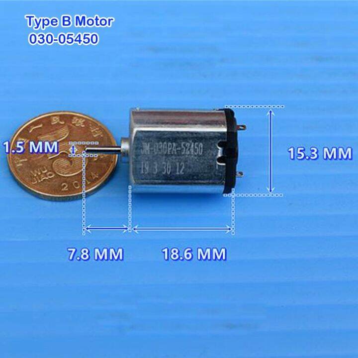 มอเตอร์แปรงโลหะขนาดเล็ก030pa-dc-12v-เงียบด้วยวาริสเตอร์ความเร็วสูง5900-12100รอบต่อนาทีสำหรับ-motor-listrik-เครื่องมือที่มีความแม่นยำ