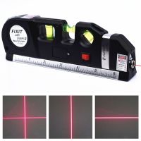 【cw】 Laser Level Vertical Measure Line Tape Adjusted Multifunctional Standard Ruler Horizontal Lasers Aligner with Cross Light Beam