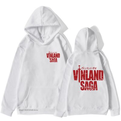 Thorfinn Hoodies Vinland Saga Sweatshirt Men Streetwear MEN Casual Harajuku Cartoon Long-sleeved Anime Clothes Pullover Size XS-4XL