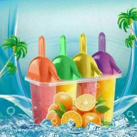 4Pcs Kit Jelly Maker Popsicle Mould Block Molds/Icy Cream