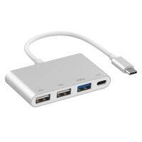 Pd อะลูมินัมอัลลอยเครื่องมือสำนักงานสำหรับ Macbook Samsung Type C เป็น Usb2.0 /Usb 3.0 Hub อะแดปเตอร์ Usb หลายอุปกรณ์เพิ่มช่องยูเอสบี