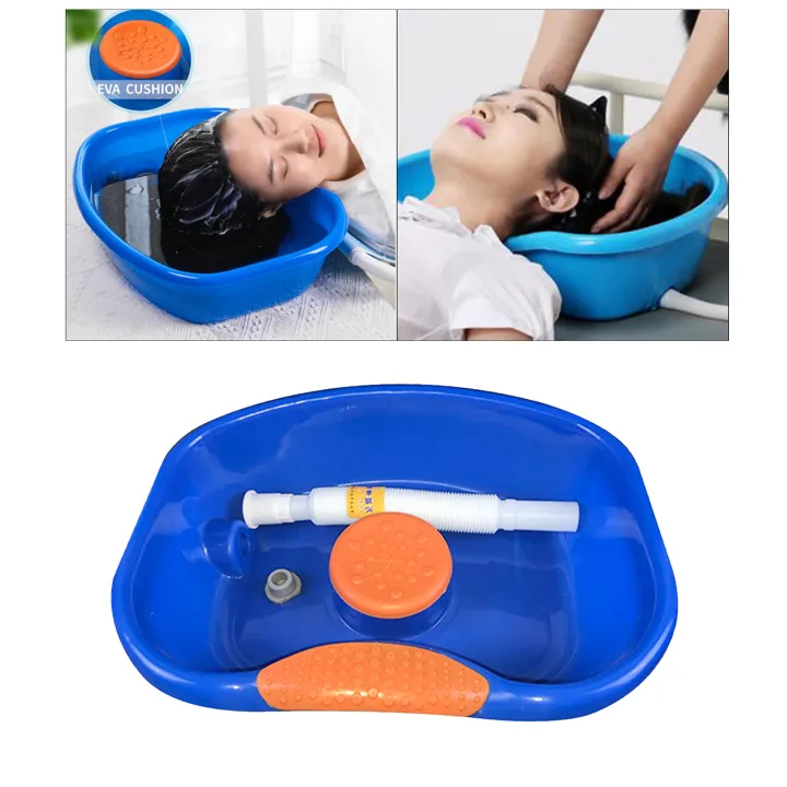 Moon Riverr Riverr Easy Bed Shampoo Basin Hair Washing Basin Wash Tray with  Hose, Convenient | Lazada PH