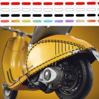 ♀☼ Reflective Motorcycle Sticker DIY Tape Roll Strip Decoration Accessories Car Decal for Vespa PIAGGIO GTS GTV LXV LT PX 250 300ie