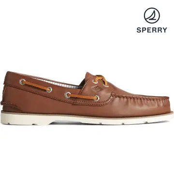 Sperry leeward 2 hot sale eye dark tan