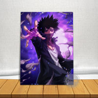 โปสเตอร์ติดฝาผนังตกแต่งผ้าใบของฉัน Dabi My Hero Academia ภาพวาดศิลปะห้องรับแขกห้องนอนภาพแต่งบ้านเครื่องตกแต่งฝาผนัง