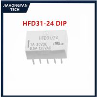 、。；【； 5PCS 10PCS Original Relay HFD31-5 HFD31-12 HFD31-24 Straight Insert HFD31-5-S HFD31-12-S HFD31-24-S Patch