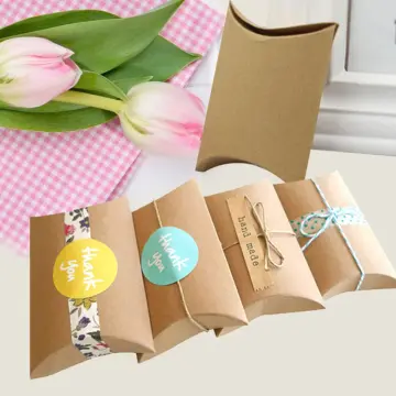 10pcs Kraft Paper Gift Bags Snowflakes Merry Christmas Candy