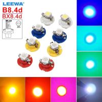 :?》 -- LEEWA รถ50X รถ12V B8.4D/BX8.4D 5050แผงหน้าปัดมาตรวัด1-SMD ไฟ LED หลอดไฟภายในอาคารสีขาว/น้ำเงิน/แดง/เหลือง/ชมพู/น้ำแข็งสีฟ้า # CA4236