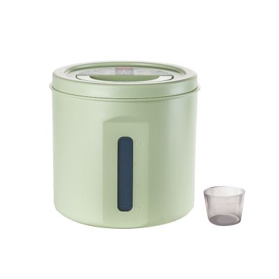 Grain สำหรับ Fresh Keeping Container Moisture Proof Sealed Food Grade Rice Bucket Leakproof Organizer Bin With Visible Wind