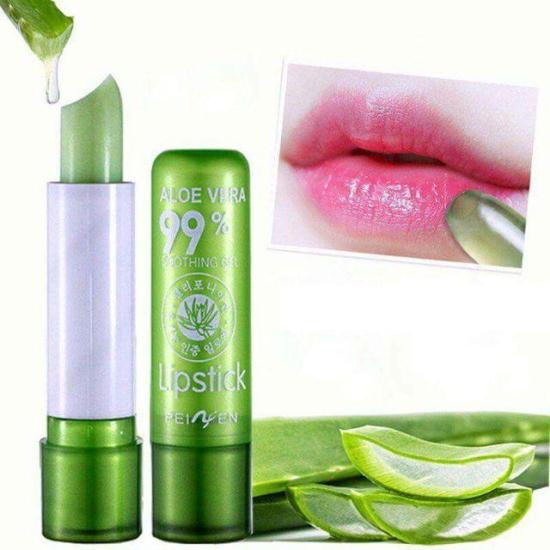 Son dưỡng môi lô hội aloe vera 99 92 dưỡng ẩm chống nứt môi - ảnh sản phẩm 1